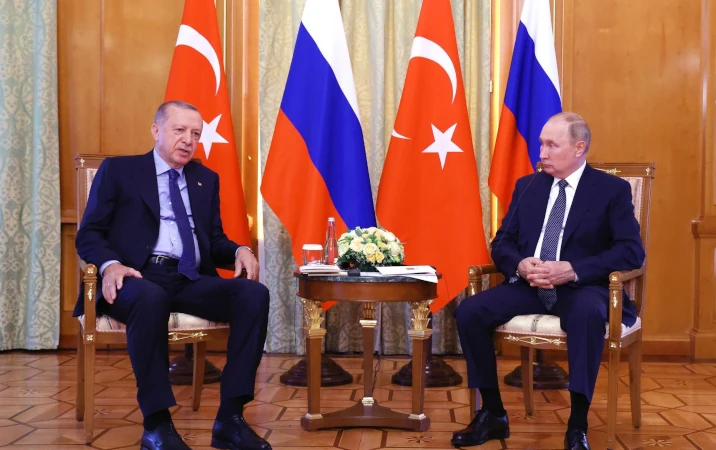 Erdoğan ve Putin Aşkabat'ta Ukrayna Savaşını Görüştü
