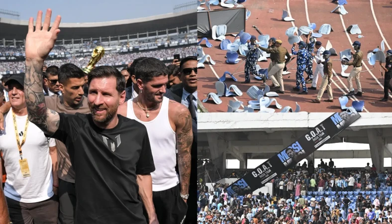 Hindistan'da Messi Etkinliğinde Hayranların Öfkesi