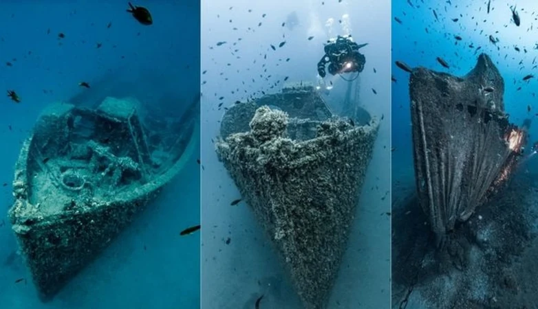 Çanakkale'nin Tarihi Batıkları Dalış Cenneti Oluyor