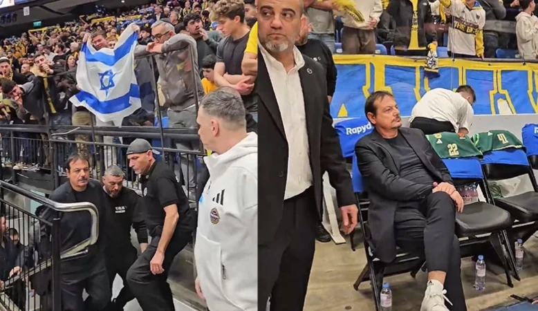 İsrail'de Basketbol Koçu Engin Ataman'a Sözlü Saldırı Olayı