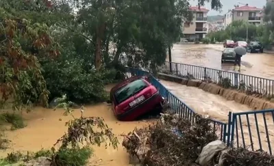 Batı Türkiye'de Sel Felaketi ve Kaybolan Kişi
