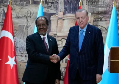 Erdoğan ve Somali Lideri Görüştü