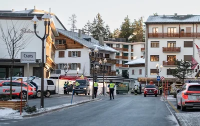 İsviçre'de Yeni Yıl Kutlamasında Bar Yangını