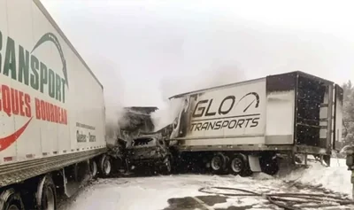 Türk Şoför Kanada'da Kar Fırtınasında Kahraman Oldu