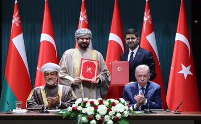 Türkiye ve Umman 16 Anlaşma İmzaladı