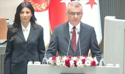 Kuzey Kıbrıs Türk Cumhuriyeti Yeni Cumhurbaşkanı Erhürman yemin etti