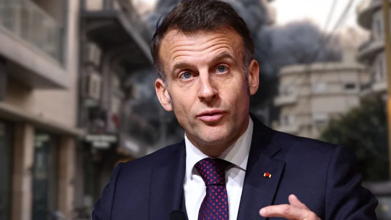 Macron, İsrail ve Lübnan için Paris'te ateşkes görüşmeleri teklif etti