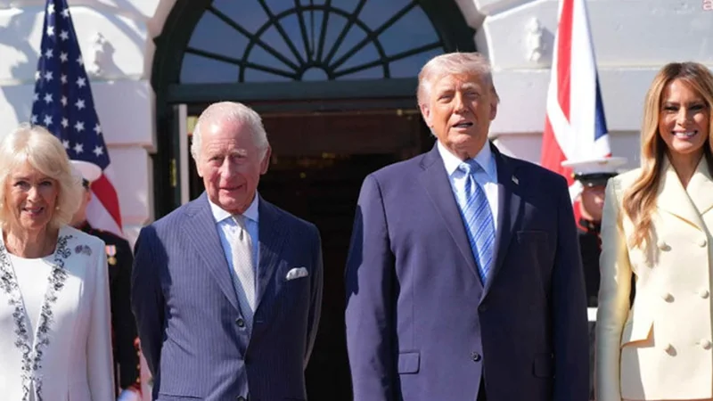 Kral Charles'ın Tarihi ABD Ziyareti Başladı